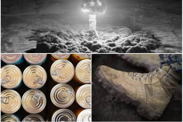 Advice was issued in the 1980s about steps people should take in the event of a nuclear attack.
