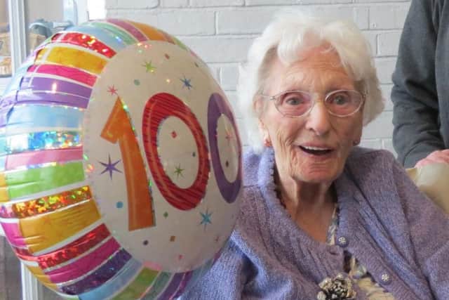 Ivy Stanley celebrates her 100th birthday