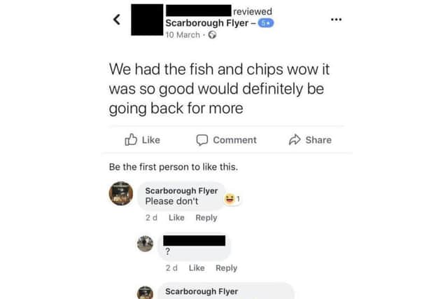And told them not to come back