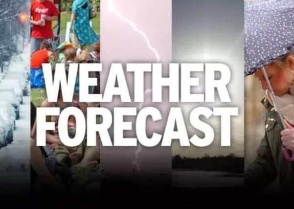 The week-ahead weather for East Yorkshire and Ryedale with local forecaster Trevor Appleton