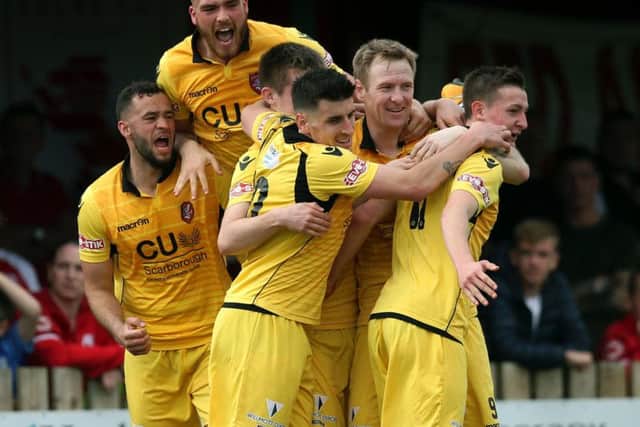 Boro celebrate