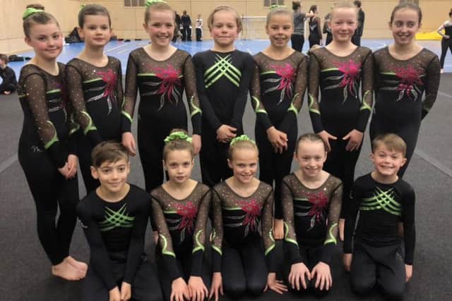 Scarborough Gymnastics Academy youngsters