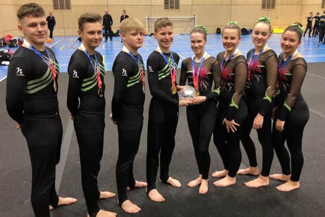 Scarborough Gymnastics Academy youngsters
