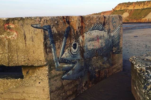 Pillbox at Cayton Bay