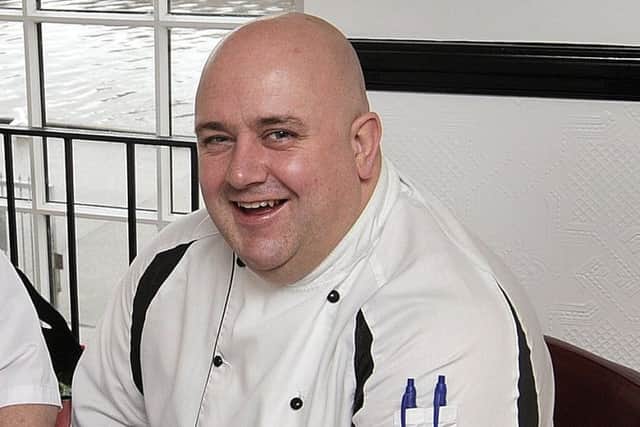 Magpie Cafe food review .Co owner Ian Robson and Head Chef Paul Gildroy . pic Richard Ponter 180110u