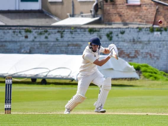 Scarborough in batting action in their win against Clifton Alliance. Pictures by Will Palmer.