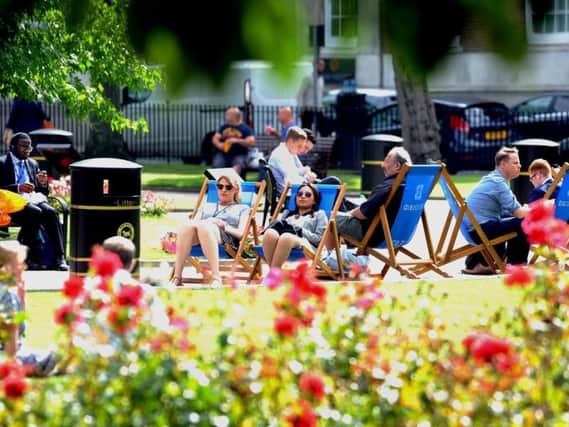Yorkshire is set for a sunny weekend as temperatures will soar higher than those in Ibiza.