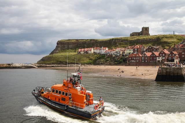 Whitby lifeboat.