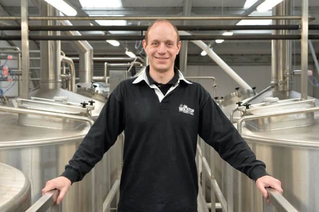 Brewery manager Alex Balchin.
