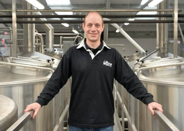 Brewery manager Alex Balchin.