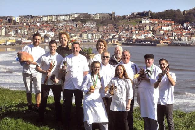 Pictured are Ollie Moore, Harrison Barraclough, Sue Nelson, James Mackenzie, Stephanie Moon, student Chloe Robinson, Jeremy Hollingsworth, Bob Roberts, Debbie Raw, Rob Green, student Anthony Wilson, Luke Daniels. Picture by Richard Ponter. 181701a.