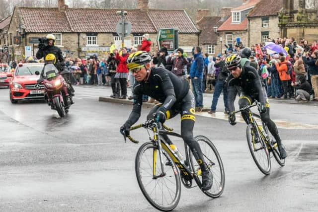 Riders in Helmsley