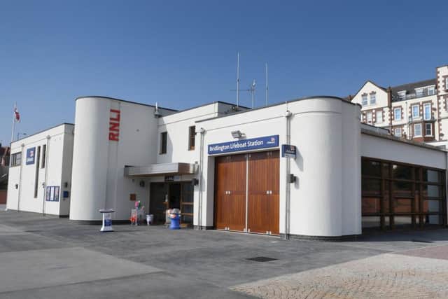 The new Bridlington Lifeboat Station.