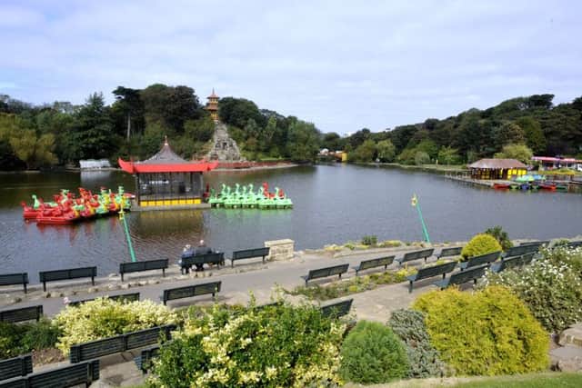 Peasholm Park, Scarborough.