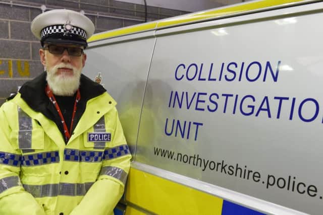Roads Policing Inspector Dave Barf, North Yorkshire Police