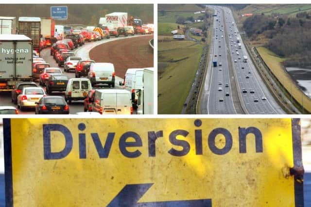 Roadworks in Yorkshire