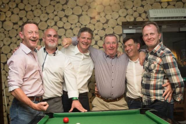 Bridlington guys Adam, Martin, James, Rich, Shaun, Colin having a fun in Mist Bar. SL-152365i