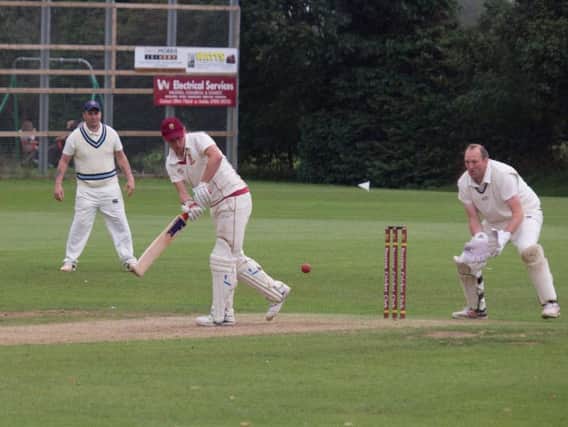 Chris Dove hit a ton for Staxton
