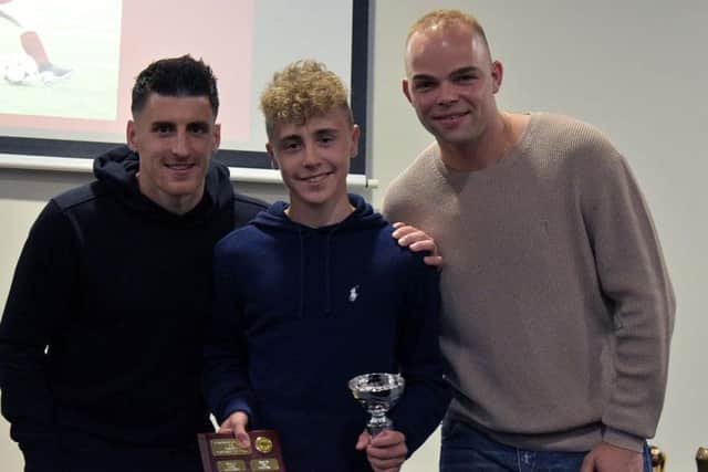 Under-15s winger Max Wright won two awards