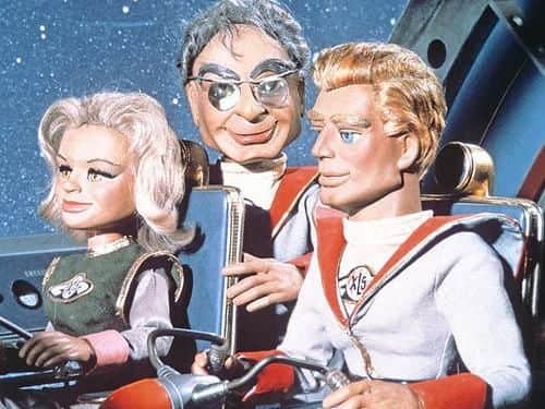This followed the missions of spaceship Fireball XL5, commanded by Colonel Steve Zodiac of the World Space Patrol.

The crew included glamorous Doctor Venus, a doctor of space medicine; middle-aged navigator and engineer Professor Matthew Matic and co-pilot Robert, a transparent, anthropomorphic robot who would most often proclaim ON-OUR-WAY-HOME. 

Robert was the only main character in an Anderson series which was actually voiced by Anderson