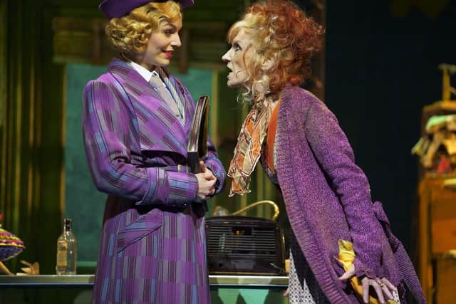 Anita Dobson stars as the head of the orphanage Miss Hannigan