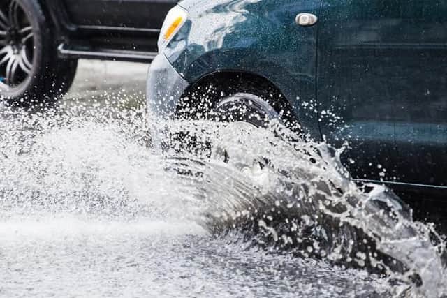 Aquaplaning can be dangerous