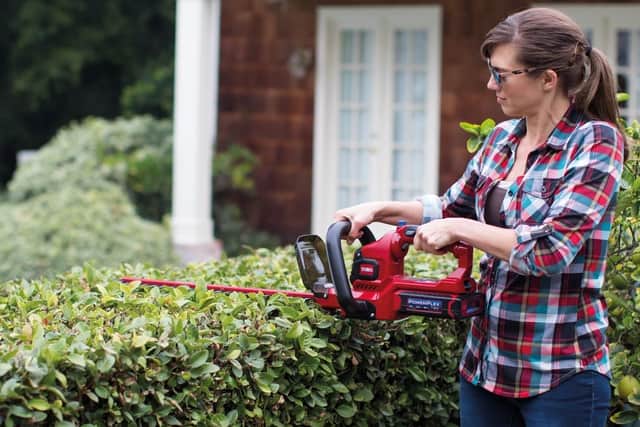 Trimming the hedge is good for you