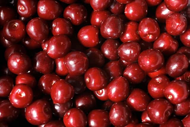 The fruit is on sale in supermarkets now