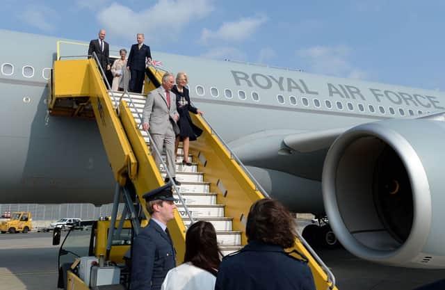 The RAF Voyager is used by the PM and members of the Royal Family for official visits. (Photo: John Stillwell -Pool Getty Images)