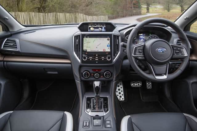 Subaru XV interior. Credit: Subaru