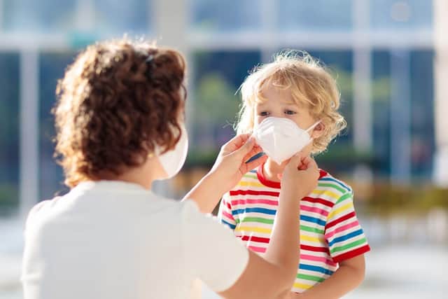 Will children be expected to wear face coverings when the rules change? (Photo: Shutterstock)