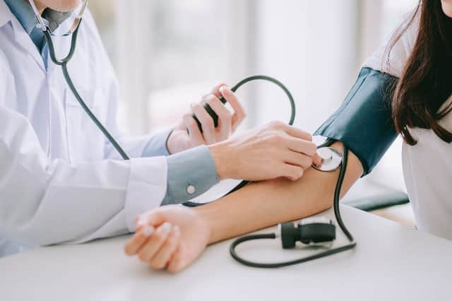 High blood pressure affects roughly one in four adults in the UK and is thought to increase a person’s chances of dying from Covid-19. (Shutterstock)