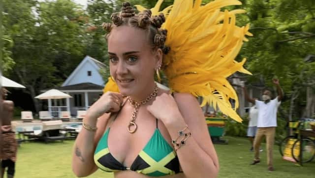 The award-winning superstar posted the photo to her instagram and captionioned the post “Happy what would be Notting Hill Carnival my beloved London.”
(Instagram)
