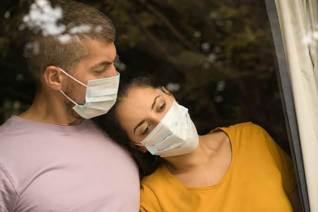 The rules on visiting an 'established' partner are different in areas with local coronavirus restrictions (Photo: Shutterstock)