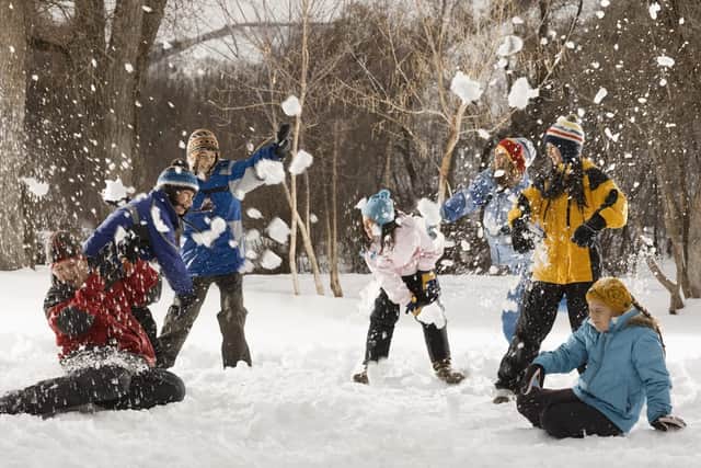Two UK men have received £10k in Covid fines after organising mass snowball fight (Photo: Shutterstock)