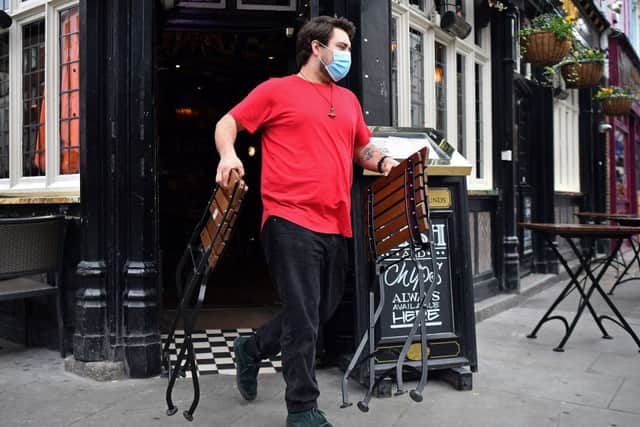 The licensing process has been simplified to allow more hospitality businesses to open (Photo: JUSTIN TALLIS/AFP via Getty Images)